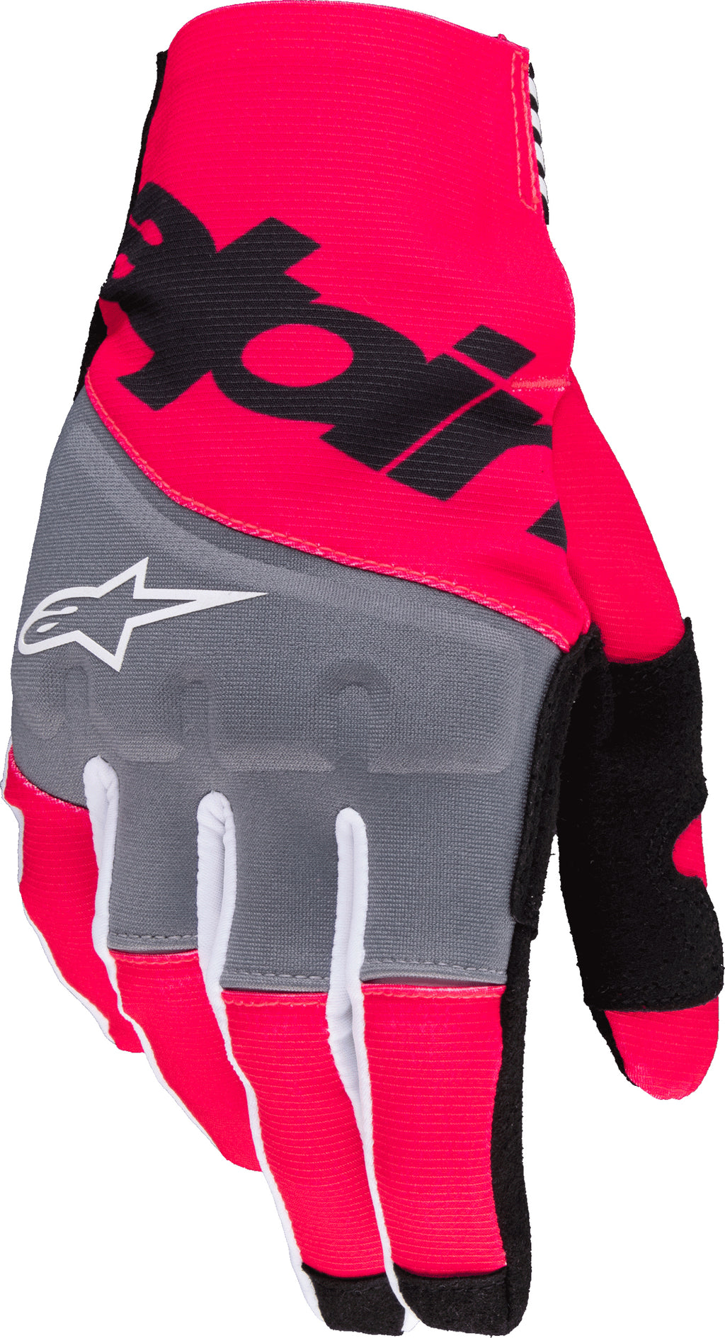 Techstar Gloves Black/Pink Fluo Sm