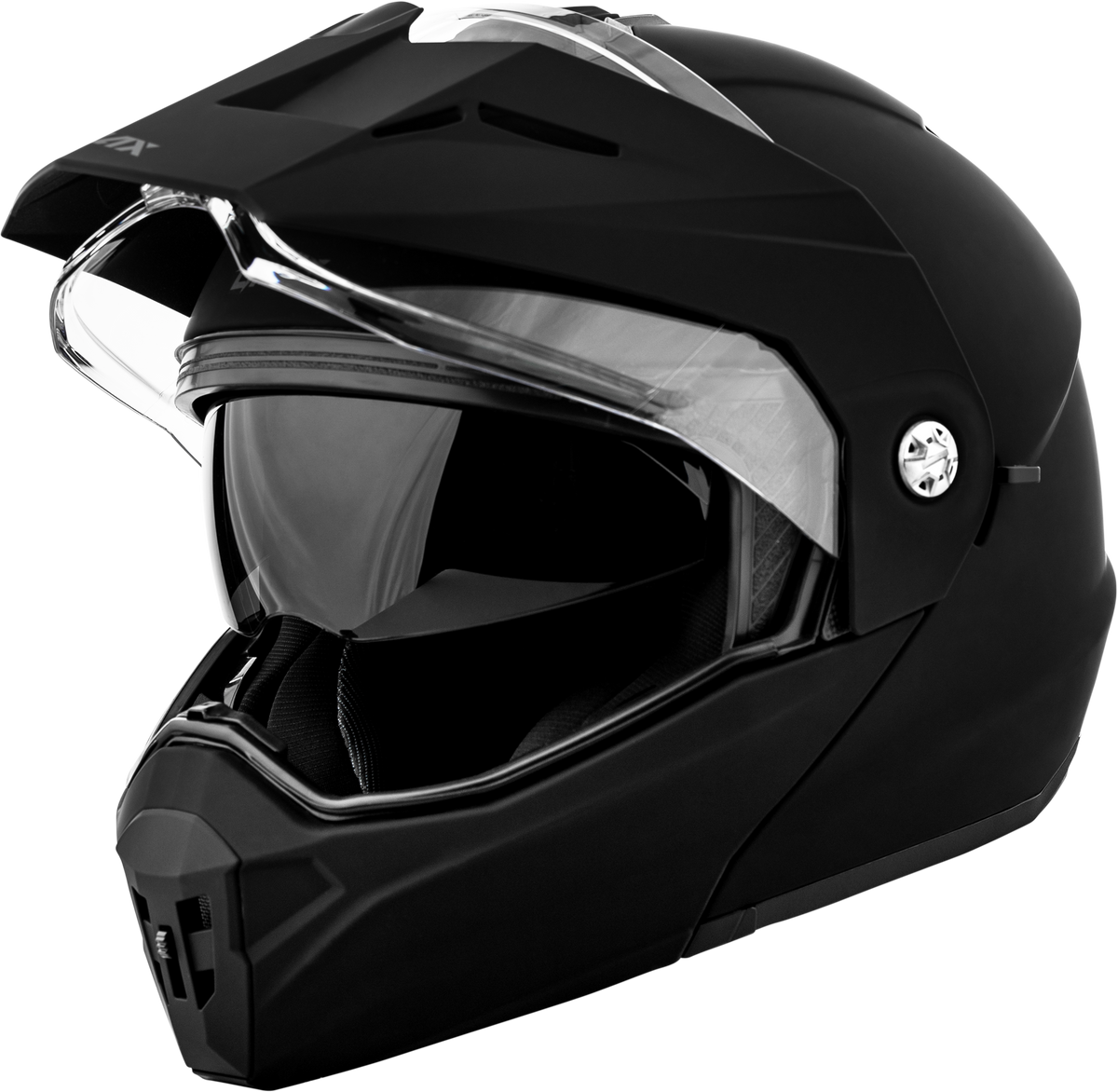 Md 74 Solid Helmets Matte Black 3x