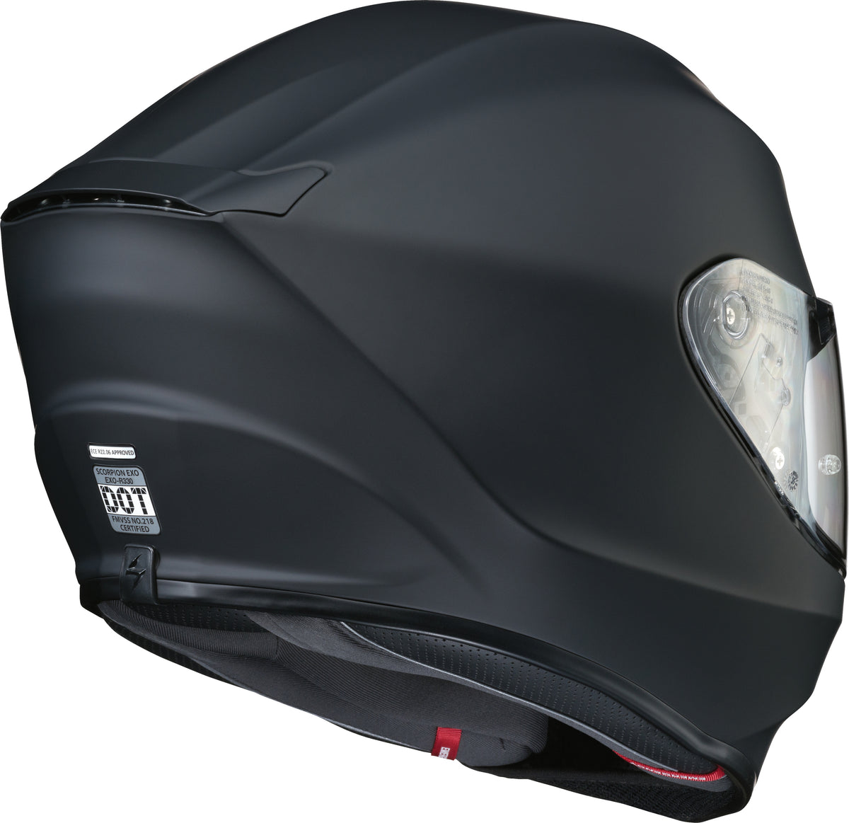 Exo R330 Full Face Helmet Solid Matte Black Xs