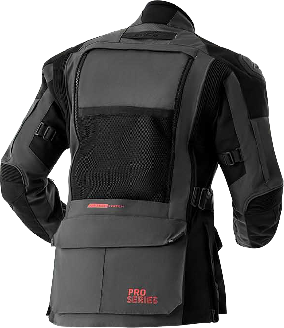 Ps Adventure D3o Jacket Grey/Black Textile Md