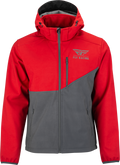 Checkpoint Jacket Grey/Red Md