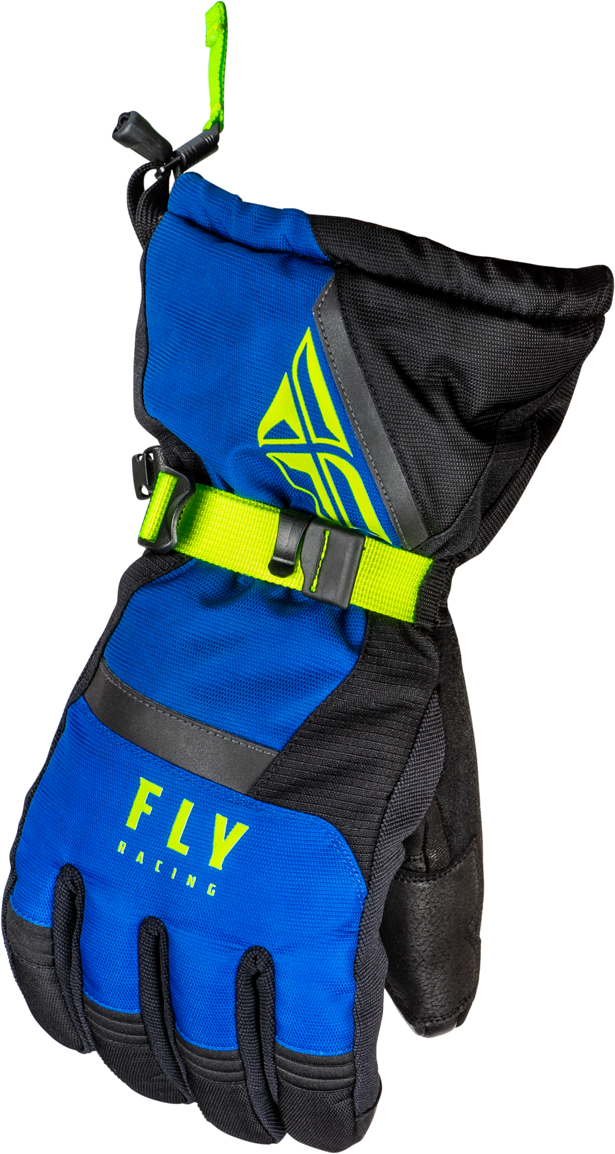 Cascade Gloves Black/Blue/Hi Vis Xl