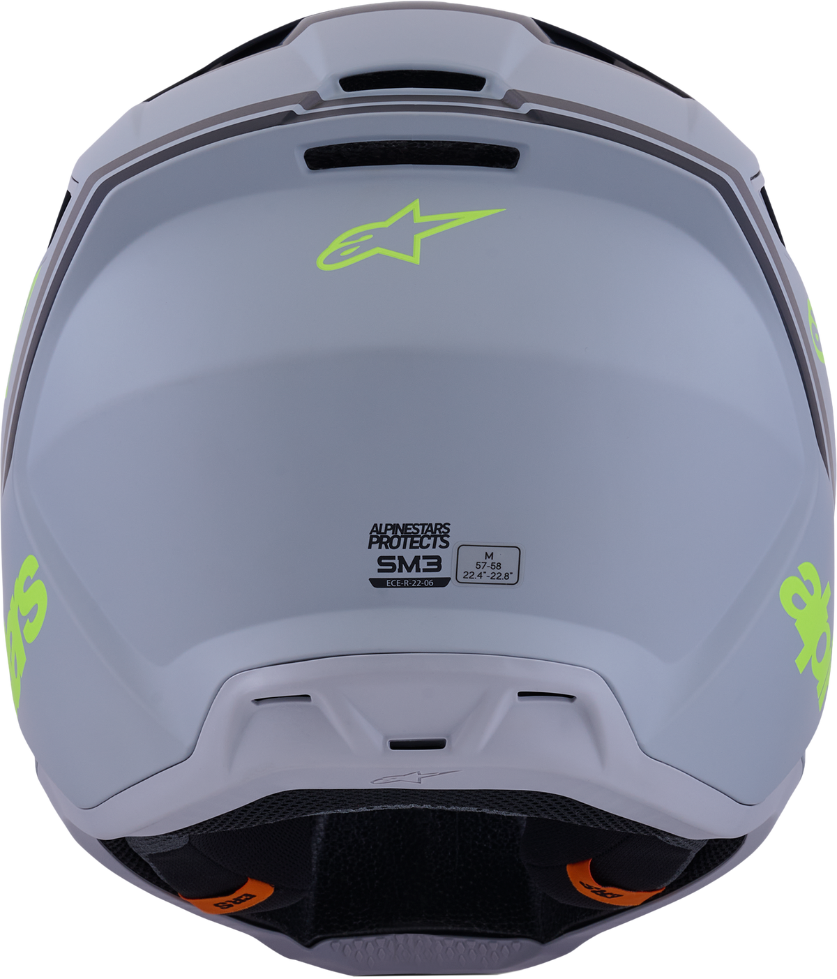 Sm3 Radium Helmet Gry/Blk/Ylw Fluo Matt Sm