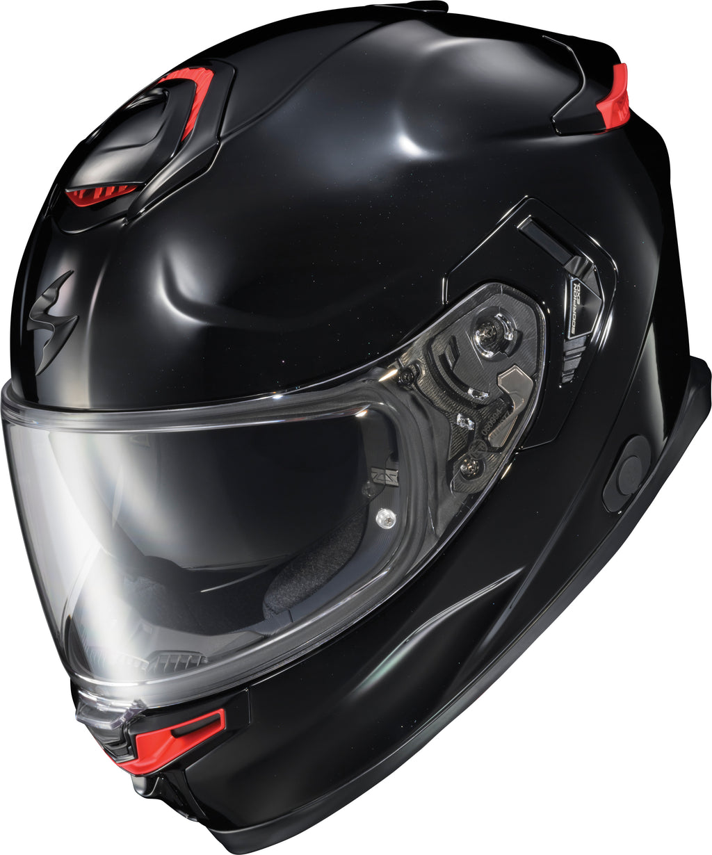 Exo Eclipse Full Face Helmet Metallic Black Xs