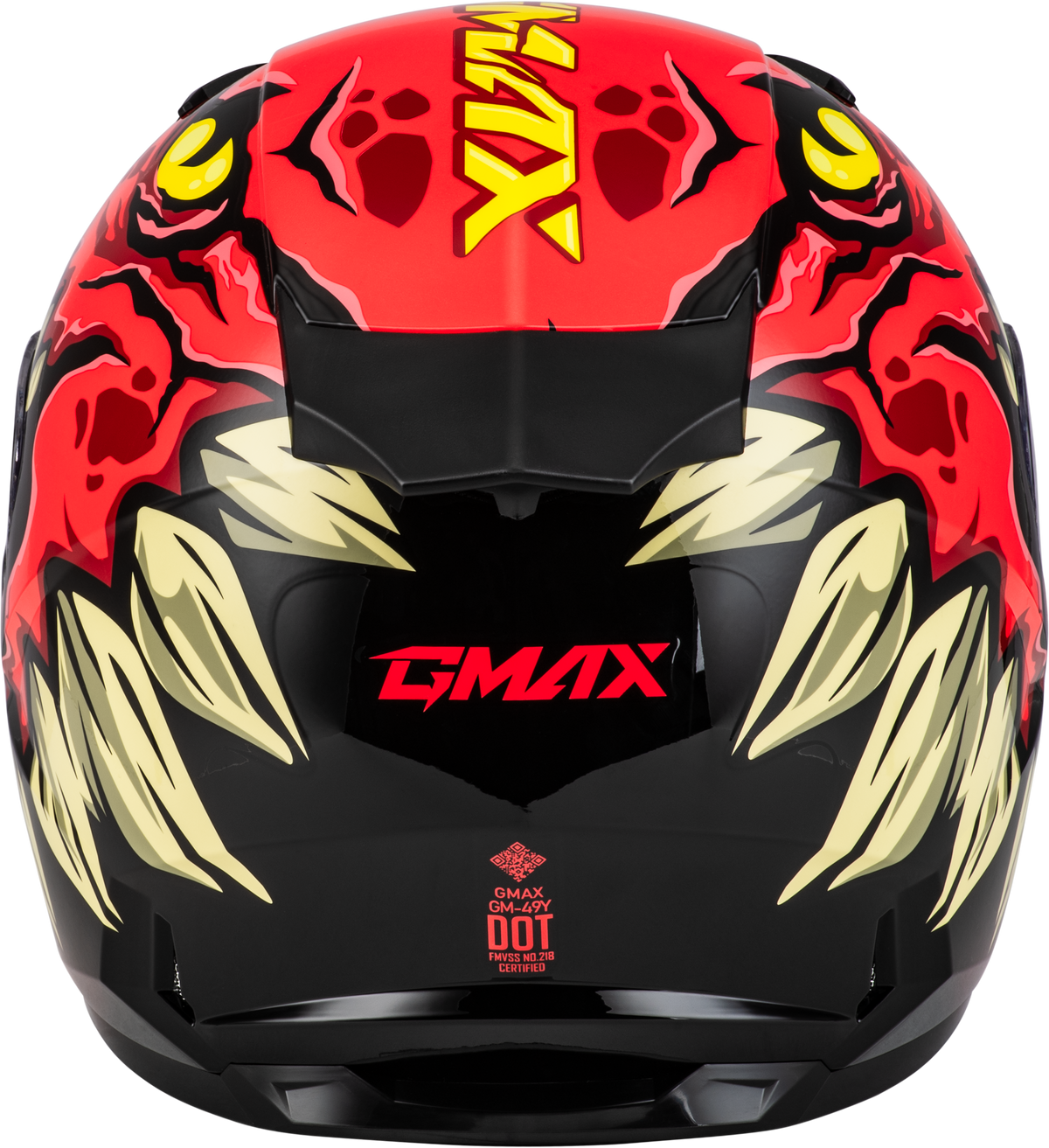 Youth Gm 49y Drax Helmet Red Ys