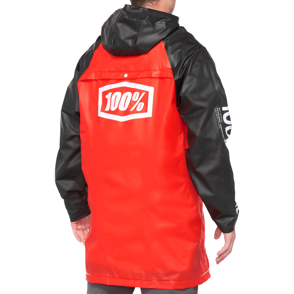 Torrent Rain Jacket Black/Red Sm
