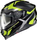 Exo T520 Full Face Helmet Zuse Black/Hi Viz Xl