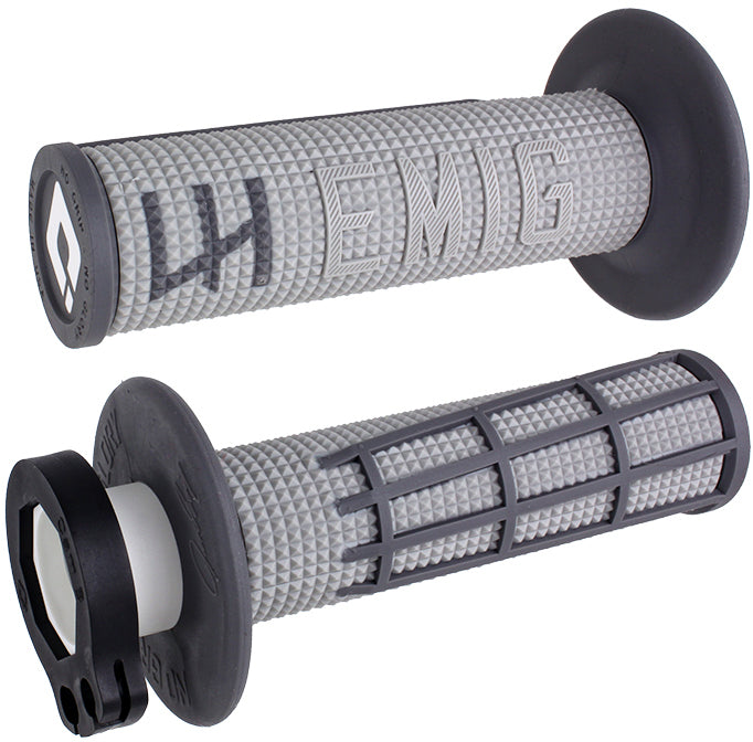 Emig 2.0   V2 Lock On Grip Grey/Graphite