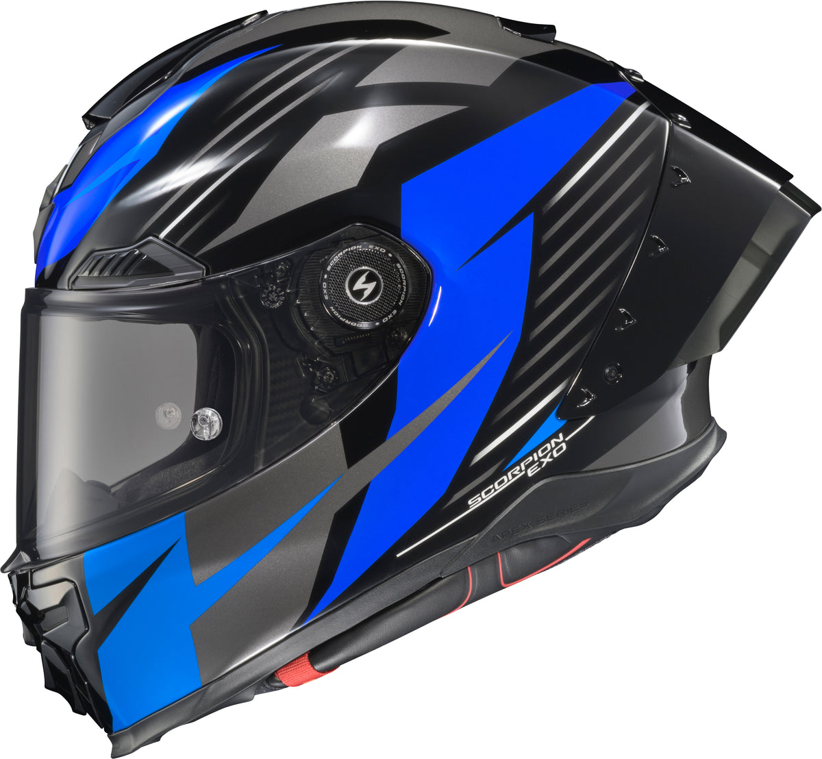 Apex Exo Warp Full Face Helmet Dilithium Black/Blue Xl