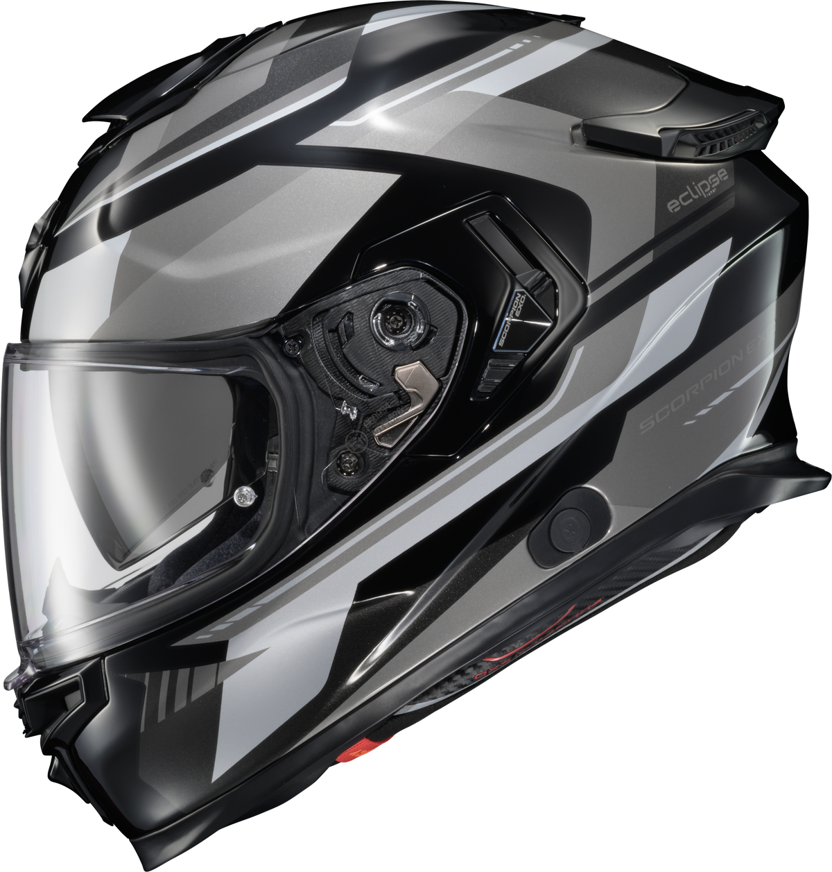Exo Eclipse Full Face Helmet Lunar White/Black Xl