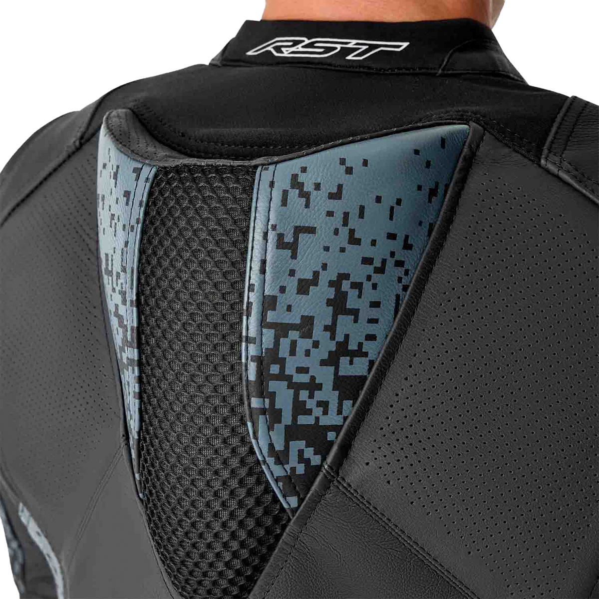 Ps Supersport K D3o Jacket Grey/Black Leather Md
