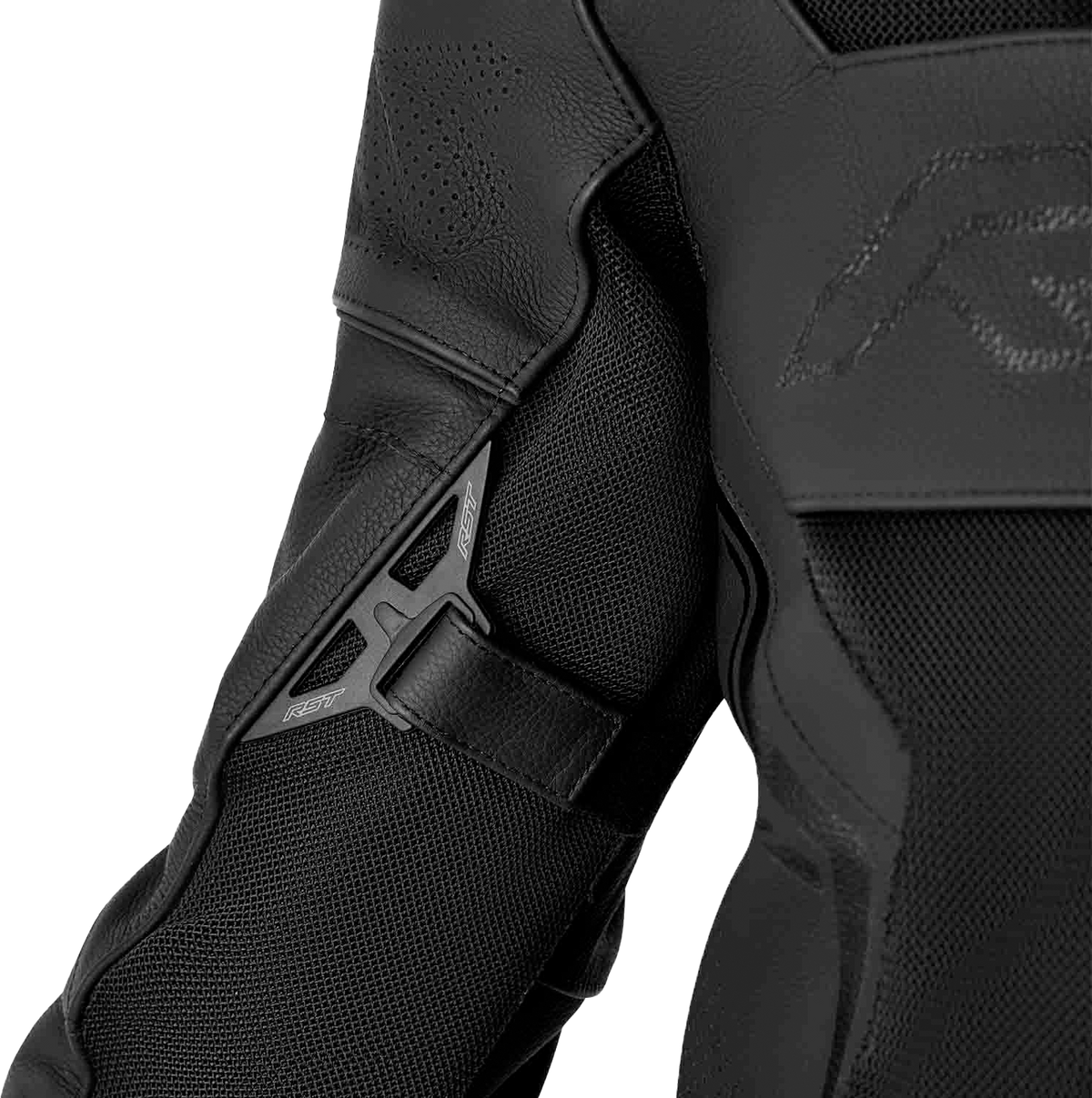 S1 D3o Mesh Leather Jacket Black 2x