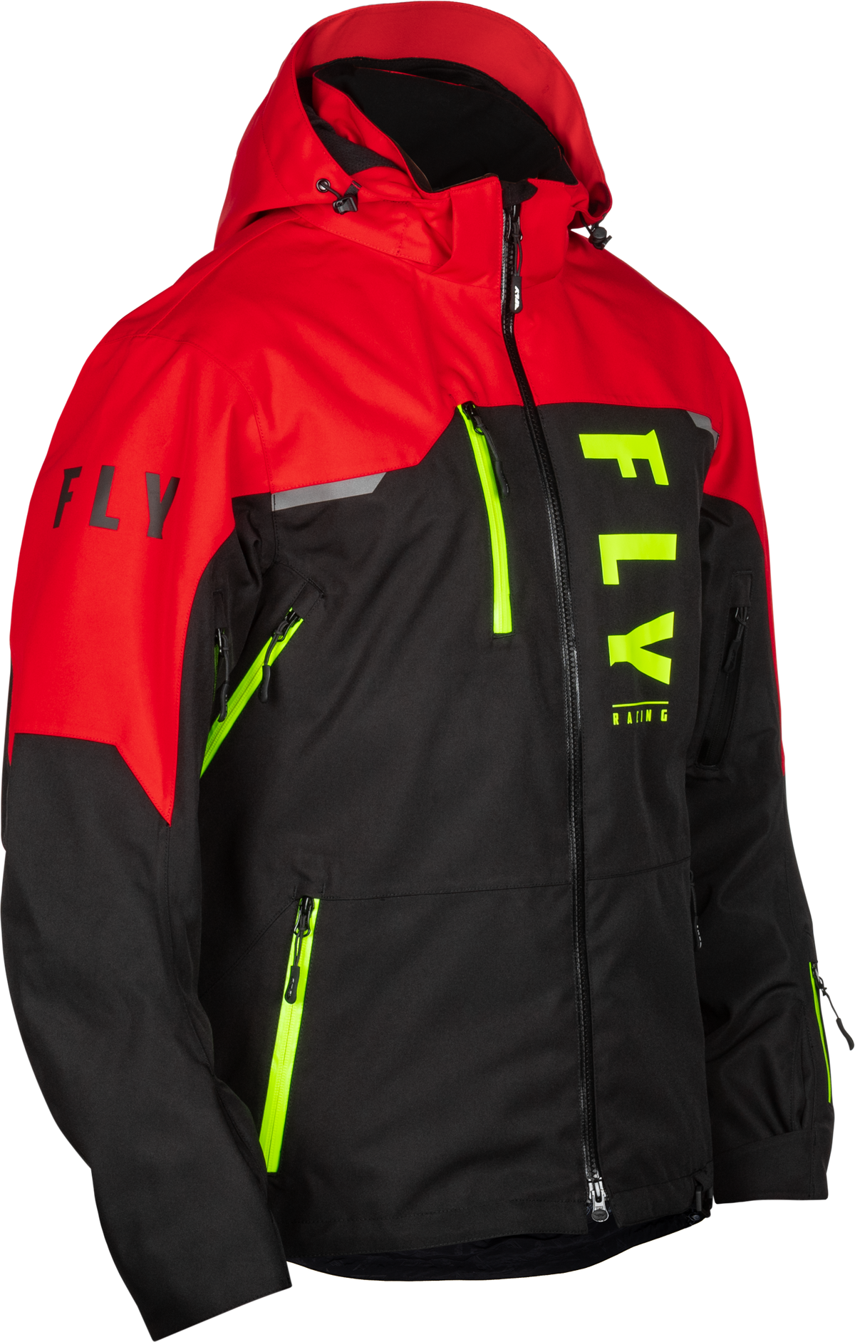 Carbon Jacket Black/Red Lg