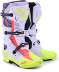 Tech 10 Supervented Purp/Ylw Fluo/Diva Pink 12
