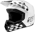 Yth Kinetic Lite Rival Helmet Gloss White/Black Yl