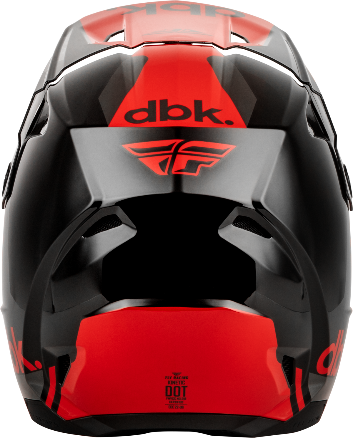 Kinetic Dbk Helmet Black/Red/Grey Sm