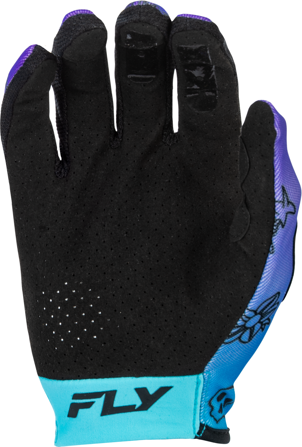 Lite Outline Gloves Purple/Blue/Black Lg
