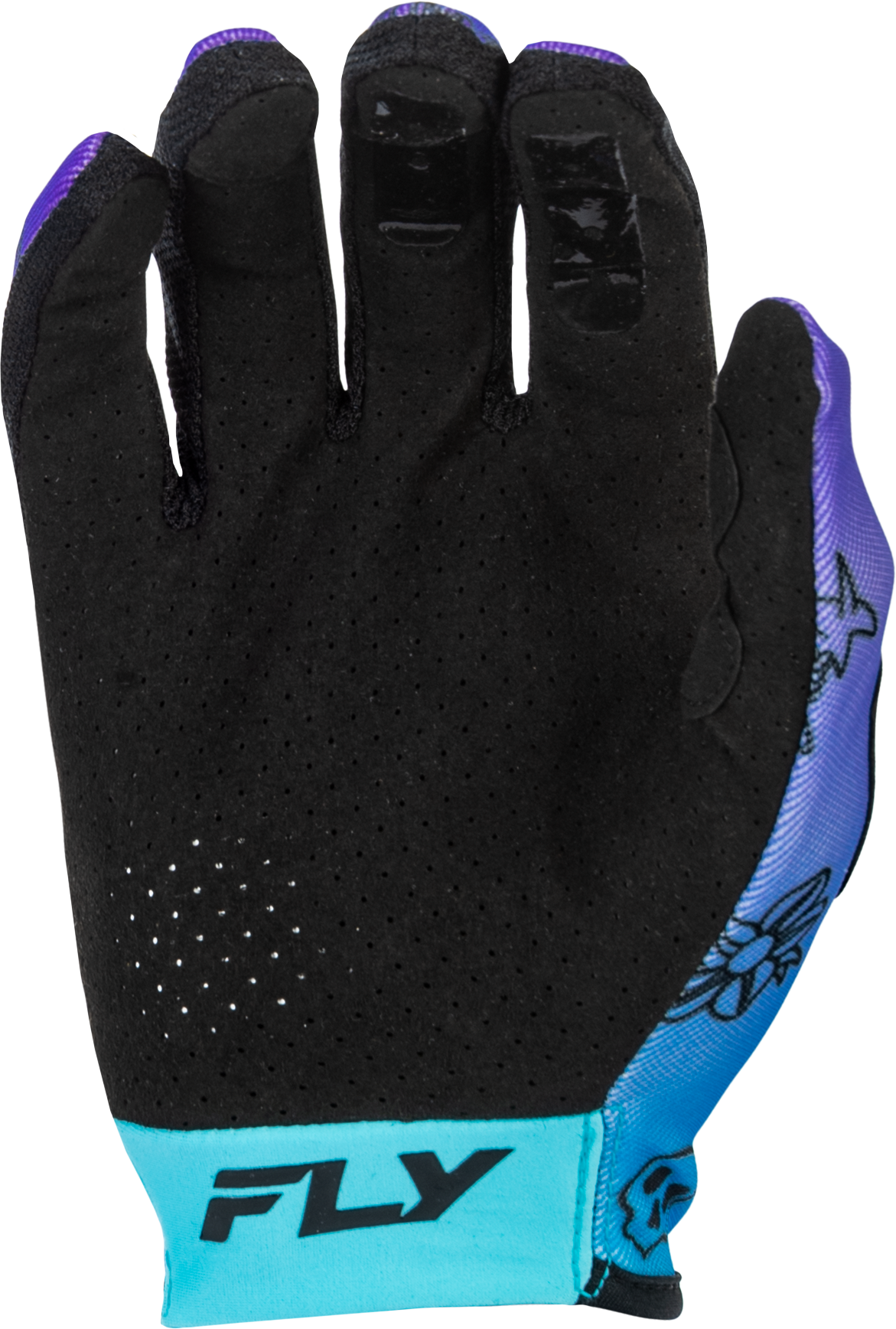 Lite Outline Gloves Purple/Blue/Black Xs