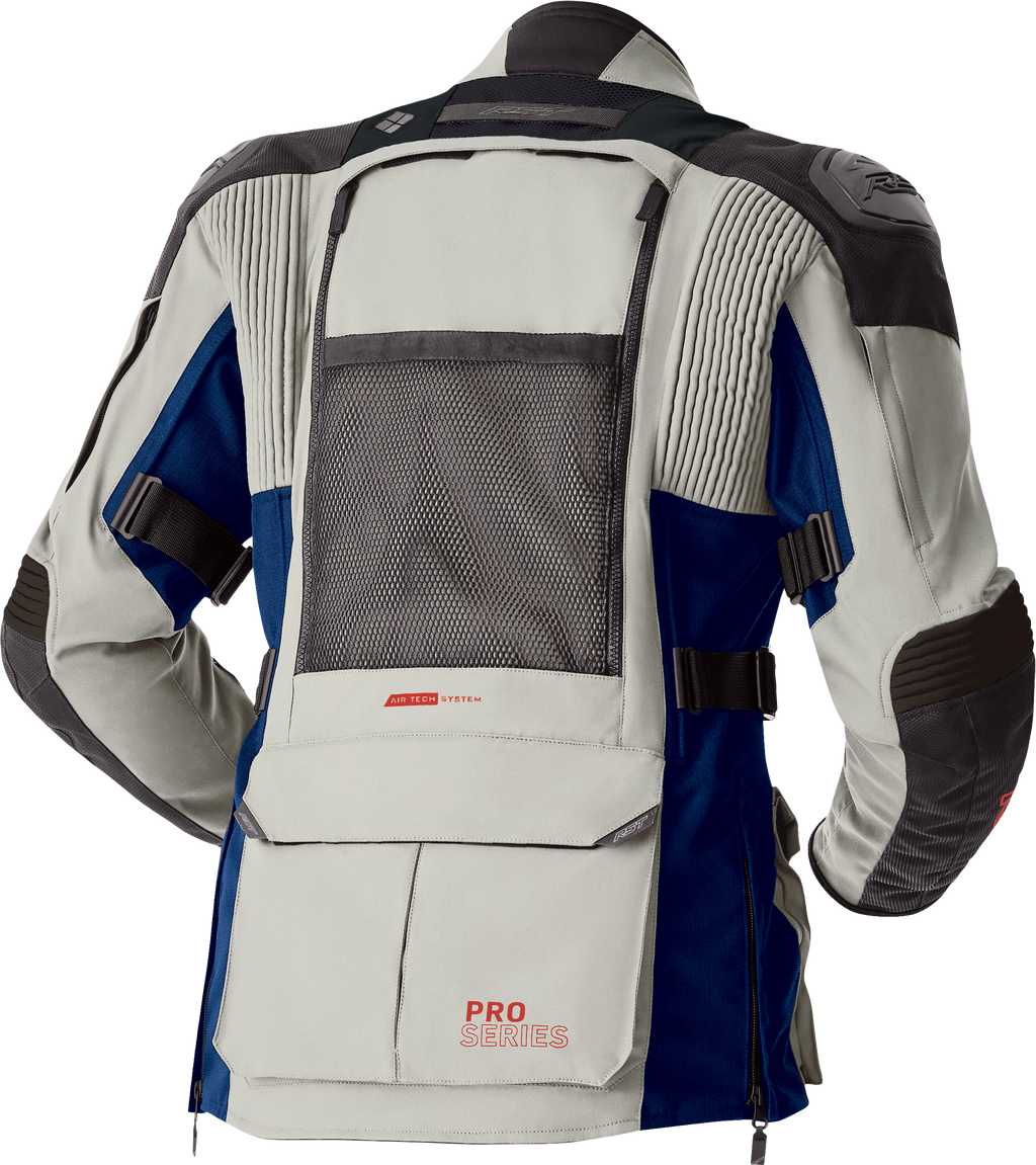 Ps Adventure D3o Jacket Silver/Blue Textile 5x