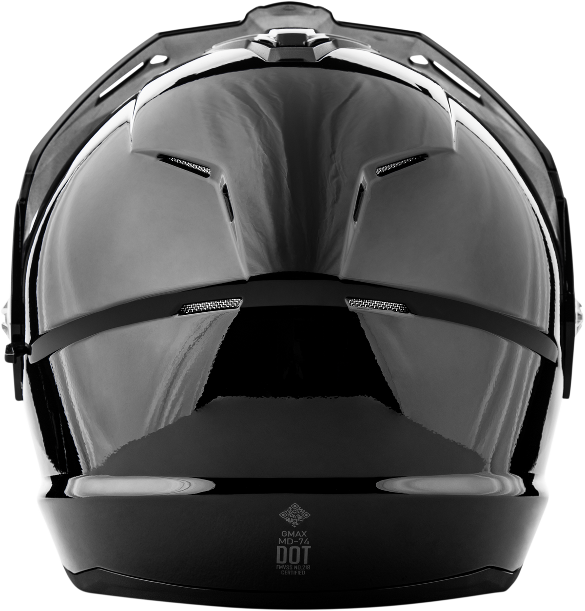 Md 74 Solid Helmets Black Sm
