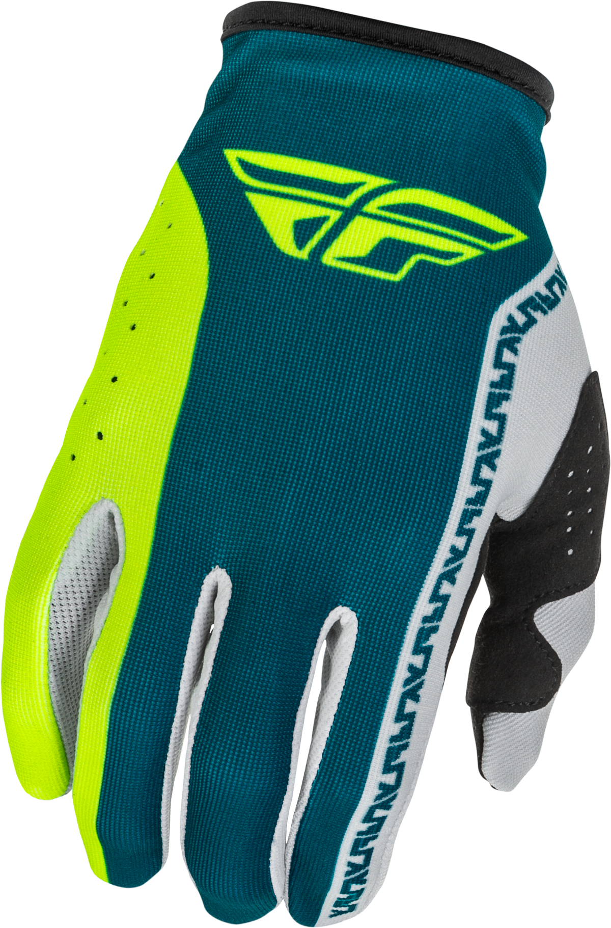 Lite Gloves Grey/Lime/Teal Md