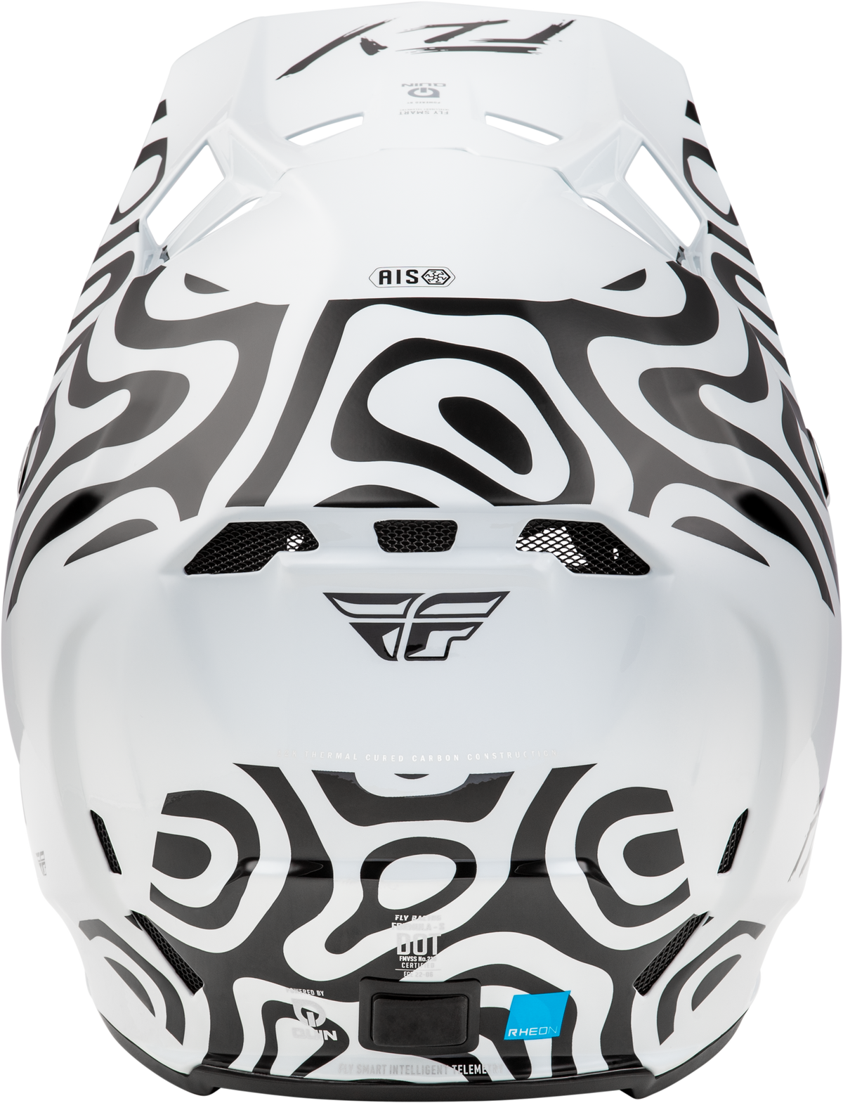 Formula S Carbon Abyss Helmet White/Black Sm
