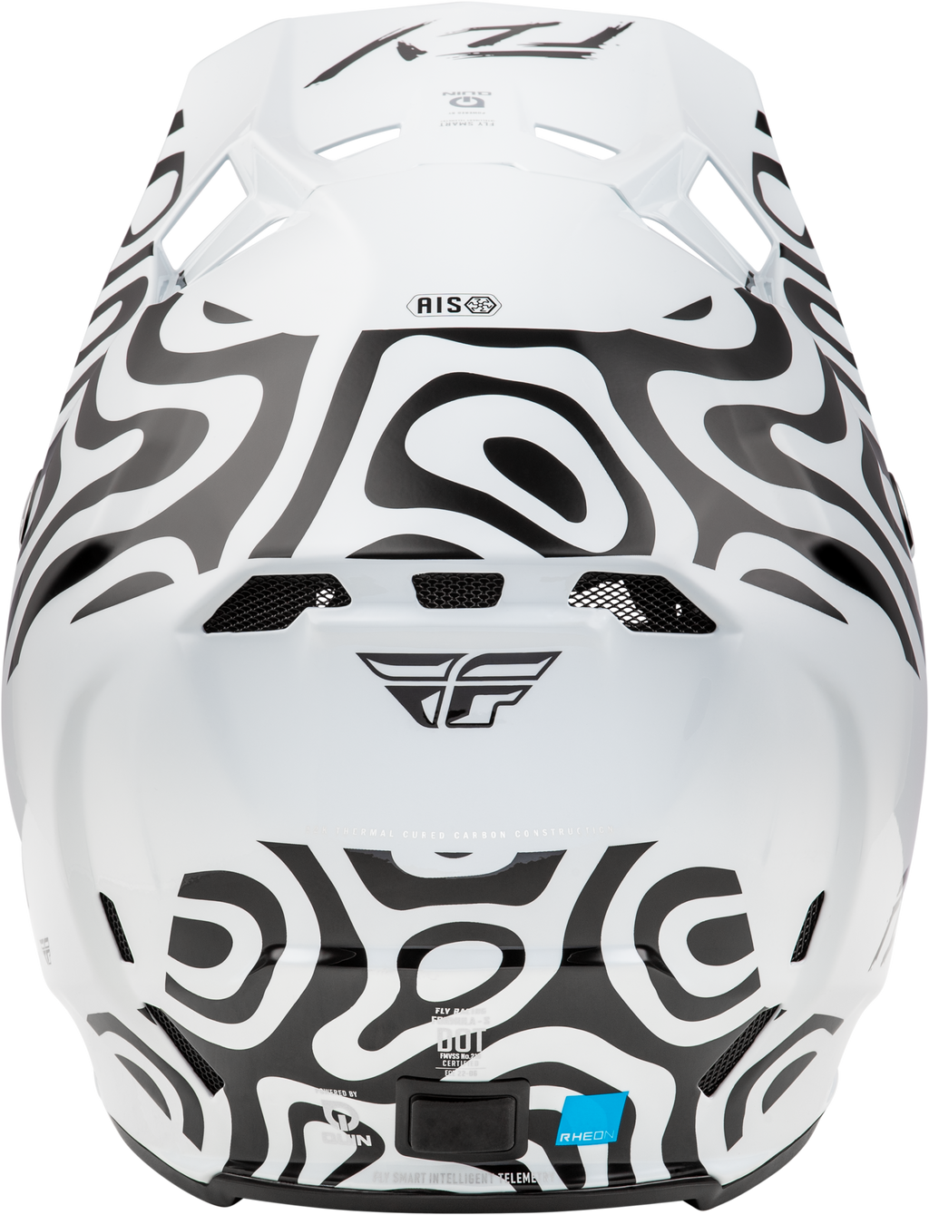 Youth Formula S Carbon Abyss Helmet White/Black Yl