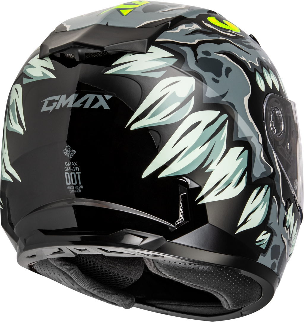 Youth Gm 49y Drax Helmet Grey Ys