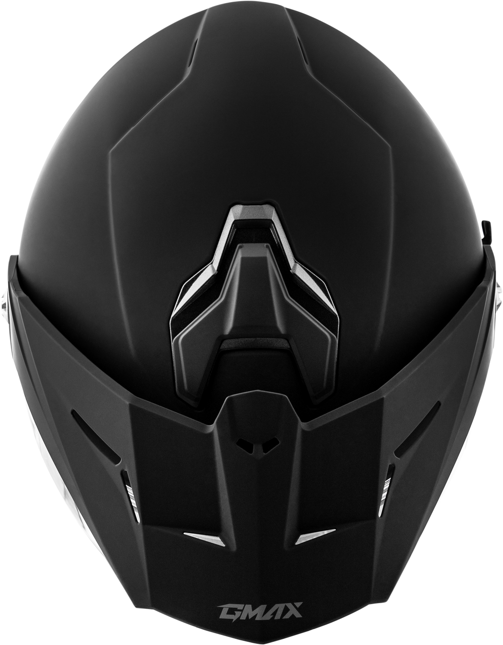 Md 74 Solid Helmets Matte Black Lg