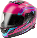 GMAX FF-18 Drift Helmet Pink/Blue/Black