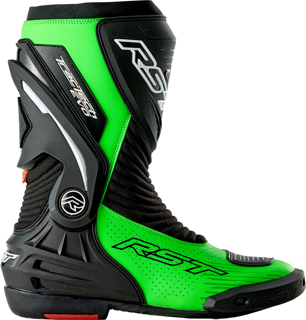 Tractech Evo D3o Boot Black/Flo Green 9