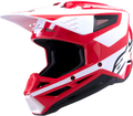 Sm3 Heat Helmet Red/White/Black Glossy Xl