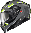 Exo Gt930 Transformer Helmet Morph Grey/Hi Viz Xl
