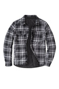 Morpheus Reversable Jacket Black/Plaid Grey Lg