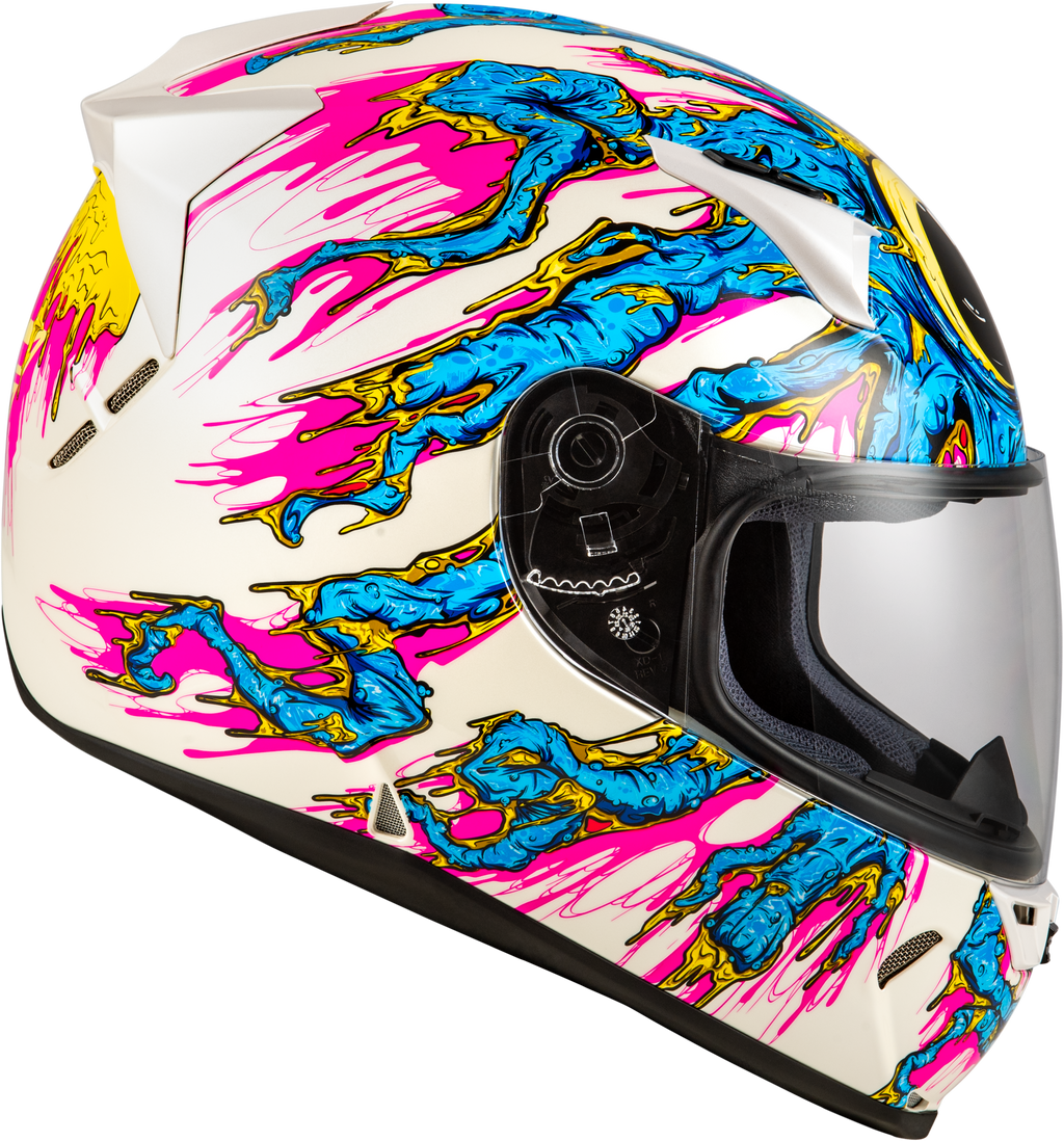 Revolt Space Creep Helmet Light Blue/White/Pink Xs
