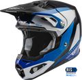 Formula Carbon Prime Helmet Blue/White/Blue Carbon Xs
