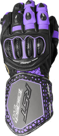 RST Women's Tractech Evo 4 CE Glove Black/Fushia/Grey Leather