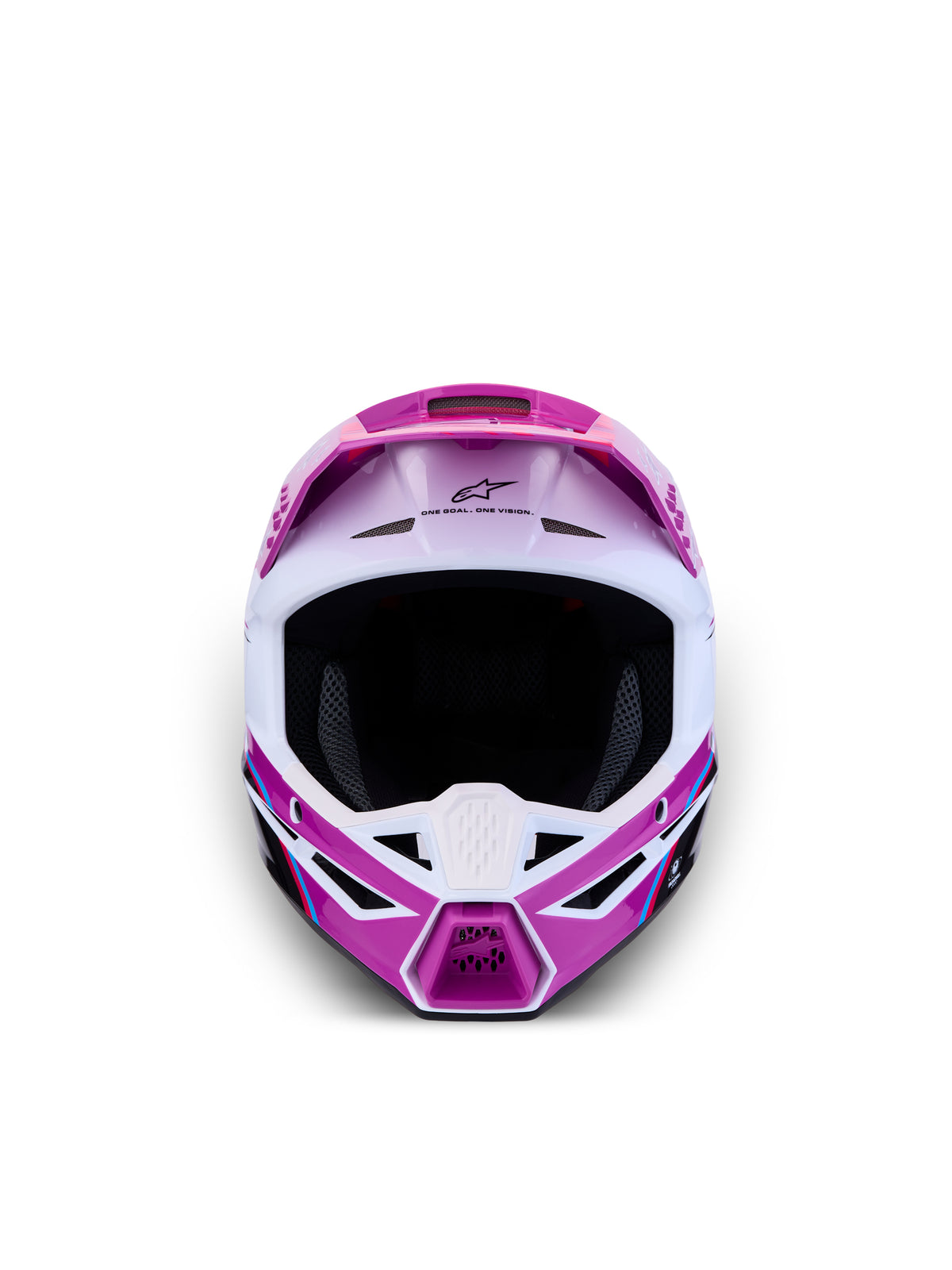 S M3 Falcon Yth Hlmt Ece06/Dot Prpl/Wht/Blk/Pink Fl Gl Ys