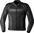 S1 Mesh Ce Jacket Black/Black Leather Sm