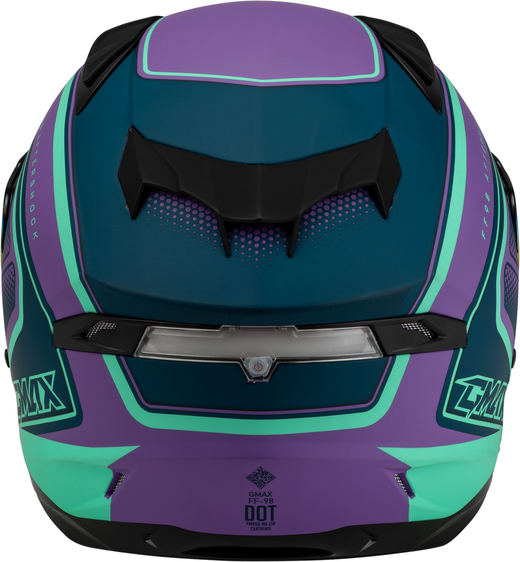 Ff 98 Aftershock Helmet Matte Purple/Blue Xs