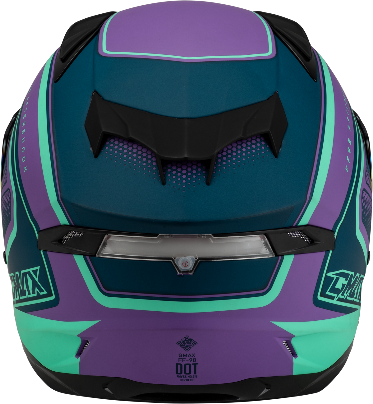 Ff 98 Aftershock Helmet Matte Purple/Blue Xs