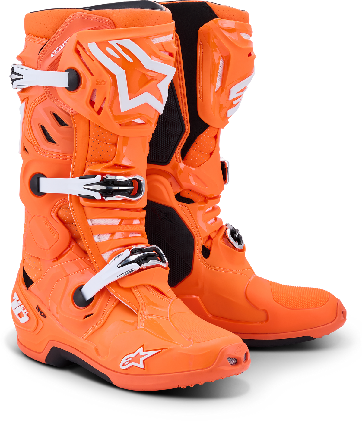 Tech 10 Supervented Orange Fluo/Black/White 9
