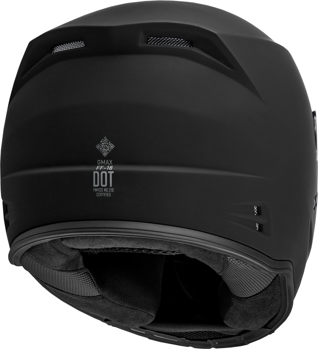 Ff 18 Solid Helmets Matte Black Sm