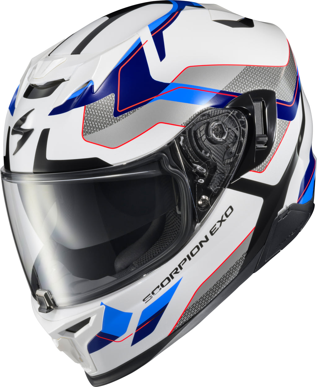 Exo T520 Full Face Helmet Zuse White/Blue Xl