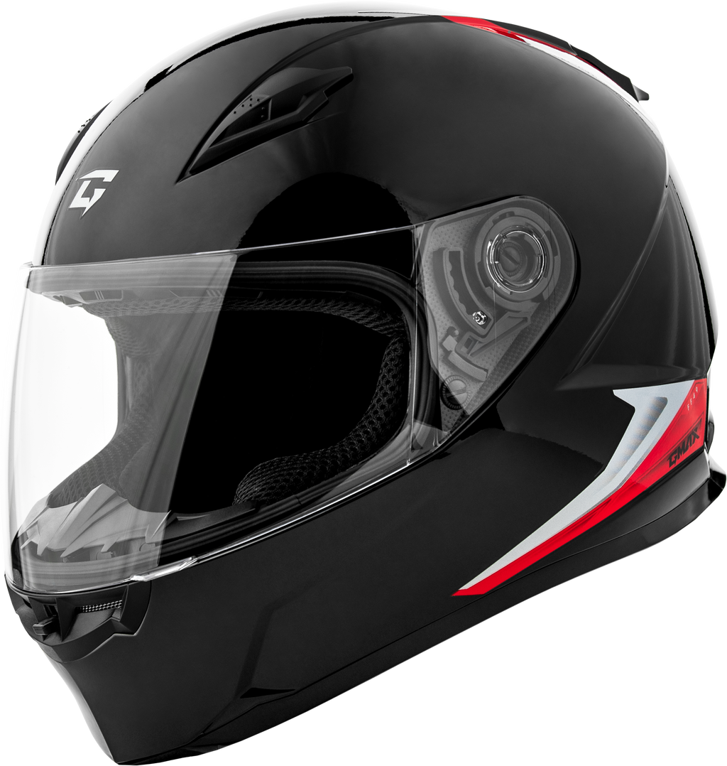 Ff 49 Syth Helmet Black/Red Md