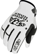 Moto Flex Gloves Golden State White/Black Xl