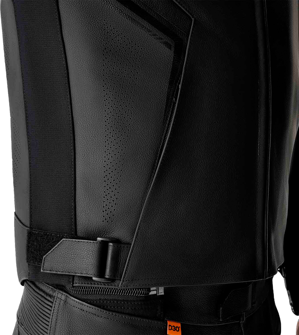 S1 D3o Leather Jacket Black Md