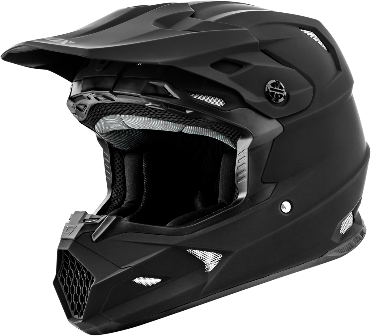 Mx 96 Solid Helmets Matte Black Xl