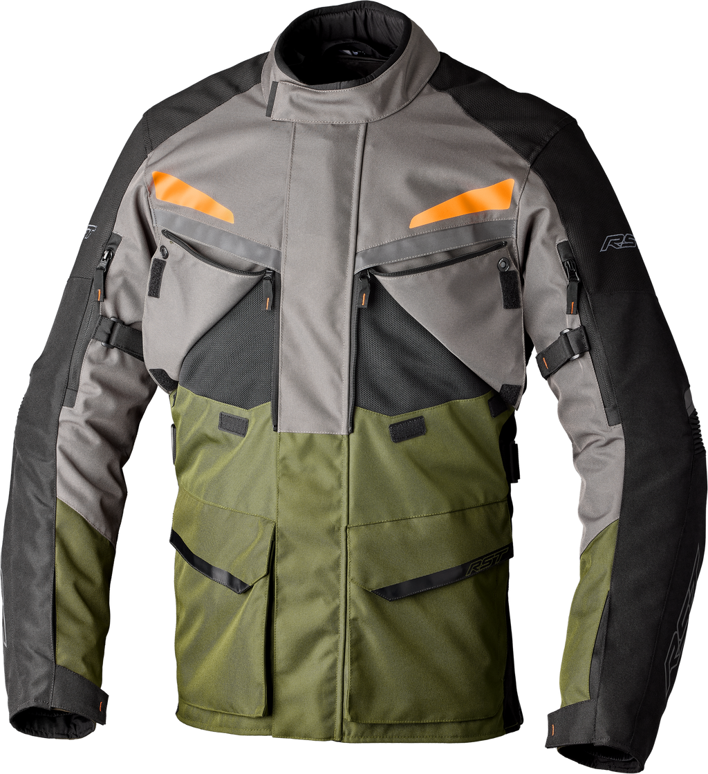 Maverick Evo Ce Jacket Khaki/Grey/Orange Textile 2xl