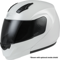 Md 04 Modular Helmet Pearl White 2x